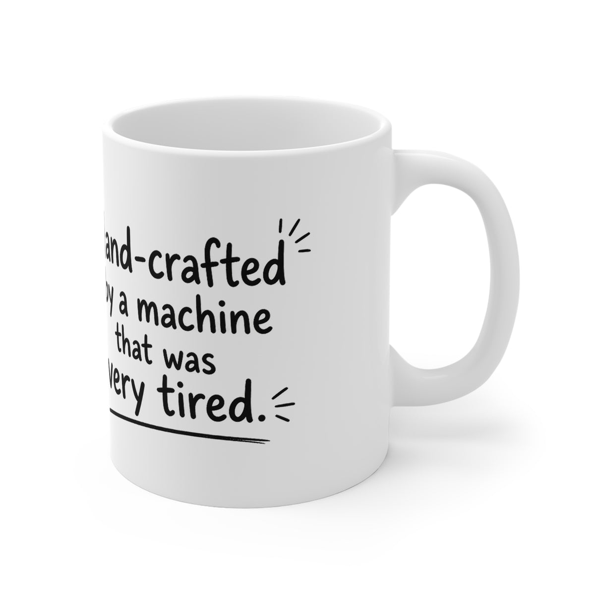 Tired Robot Mug